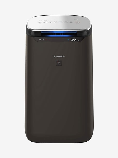 Sharp FP-J80M-H Air Purifier With Digital PM Real-Time Display (Black)