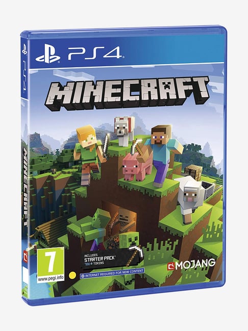 Buy Minecraft Bedrock Edition Ps4 Online At Best Prices Tata Cliq