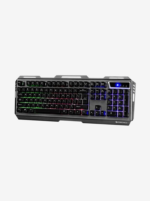 Zebronics Zeb-Transformer-K Wired RGB Gaming Keyboard (Black)