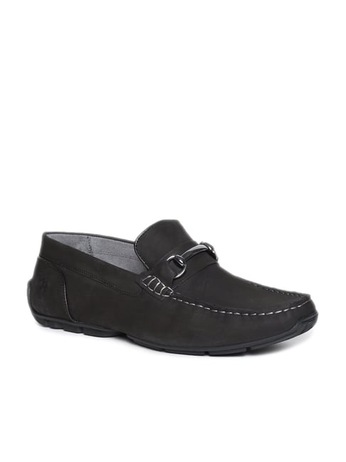 us polo black loafers