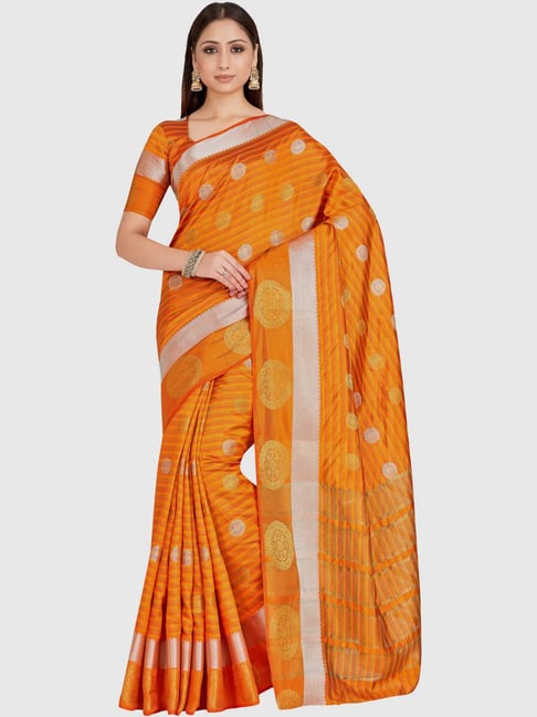 Arni Silk Saree with Thread work 620 Cms SABT