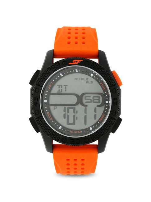 Sonata NL77057PP04 SF Carbon II Unisex Digital Watch