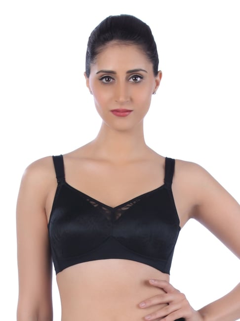 Buy Triumph Black Lace Minimizer Bra For Women Online At Tata CLiQ