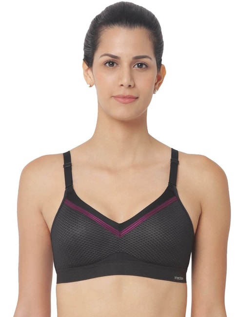 Triumph Triaction Free Motion Padded Wireless High Bounce Control Big-Cup Sports Bra Price in India