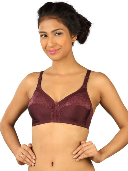 Clare  K Lingerie's Full Coverage Non Padded Lace Bra #fashion