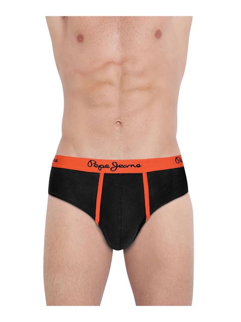 Pepe Jeans Black Regular Fit Briefs