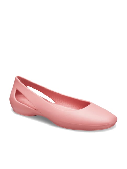 Buy Crocs Sloane Blossom Pink Flat Ballets for Women at Best Price