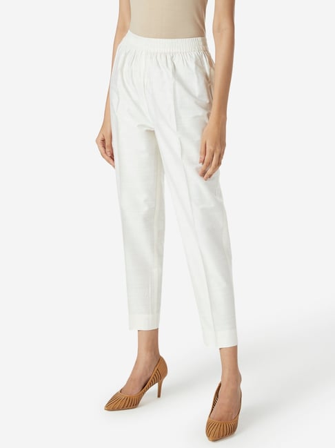 white ethnic wear