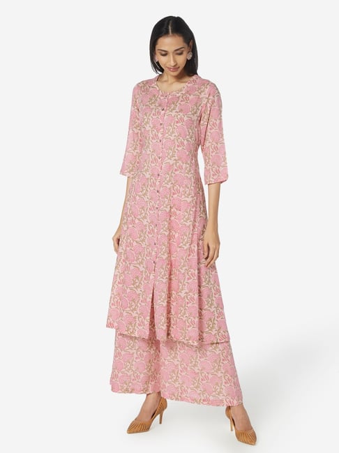 Zuba by clearance westside pink kurta