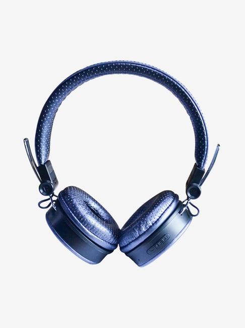Corseca Coco DM6100 On the Ear Wireless Bluetooth Headphone with Mic (Blue)