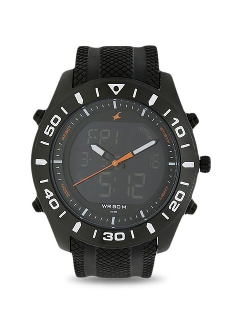 fastrack analog digital watch