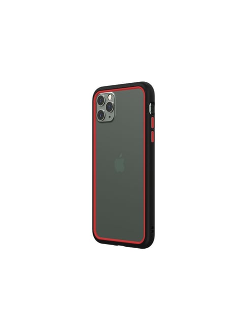 Buy Rhinoshield Bumper For Iphone 11 Pro Max Crashguard Nx Black Frame Red Rim Button Online At Best Prices Tata Cliq