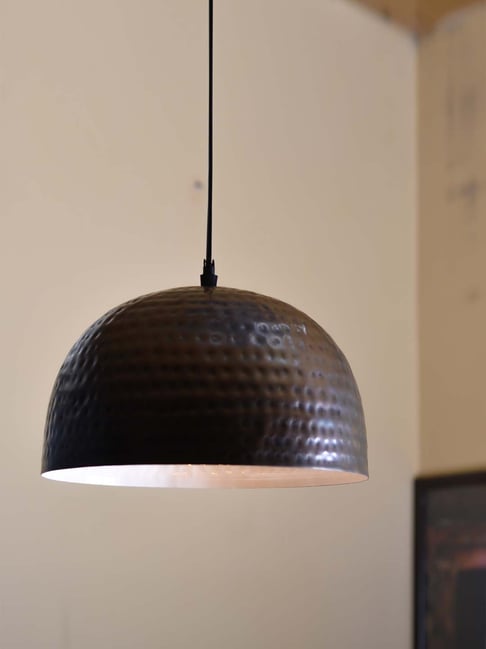 Homesake Copper Classic Half Globe Metal Pendant Light - Set of 1-picture-12