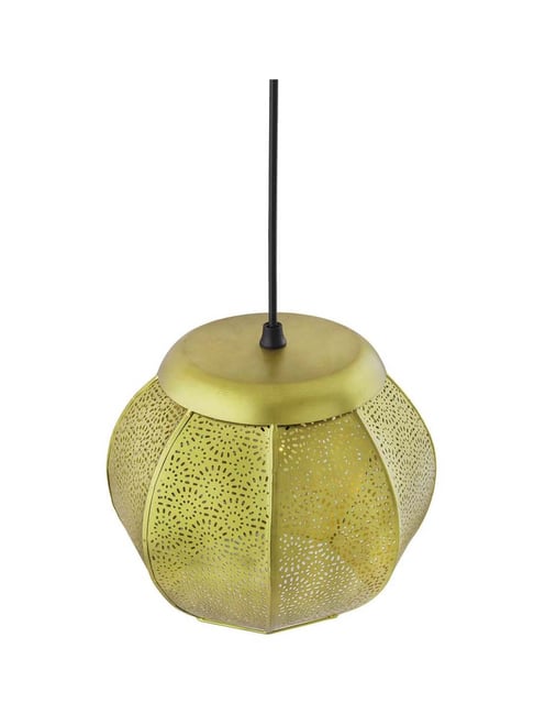 Buy Homesake Golden Classic Moroccan Design Hanging Lamp at Best