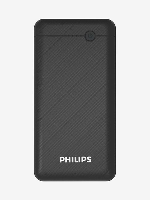 Philips DLP1710CB/97 10000 mAh Lithium Polymer Dual Output Power Bank (Black)