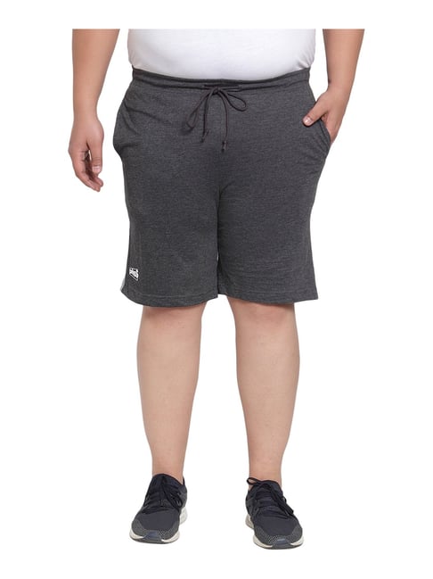 Melon by PlusS Grey Casual Shorts-picture-39