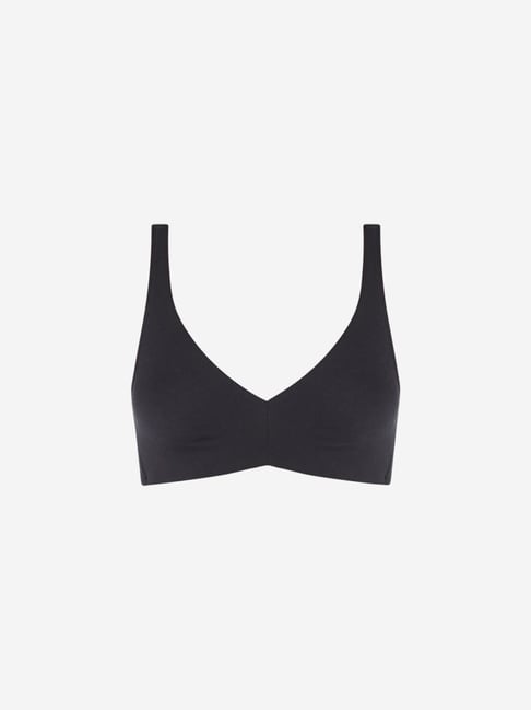 Buy Wunderlove by Westside Black Non-Padded Non-Wired Bra for