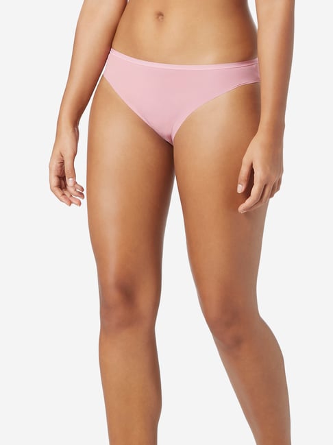 Wunderlove by Westside Dusty Pink Invisible High-Leg Briefs