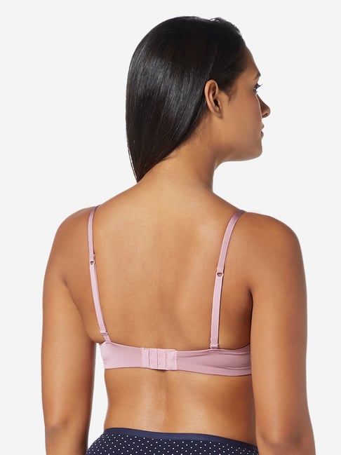 Wunderlove by Westside Non Wired & Non Padded Rose Pink Sports Bra