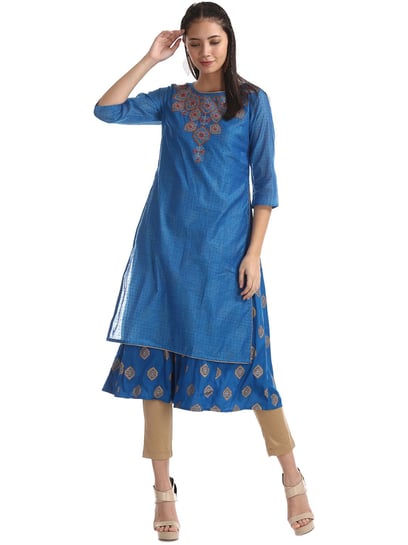 Double layer clearance kurtis online