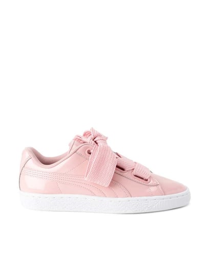 Puma heart top patent rose