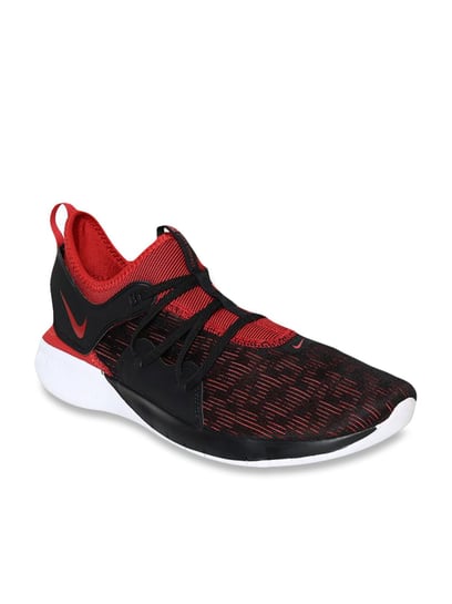 nike flex red and black