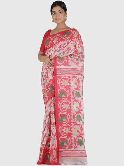 Women's Dhakai Jamdani Saree