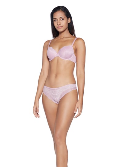 Buy Wunderlove by Westside Mauve Mia Wire Bra for Online @ Tata CLiQ