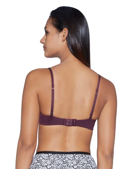 Buy Wunderlove by Westside Lilac Comfort Claret Bra For Women Online At  Tata CLiQ