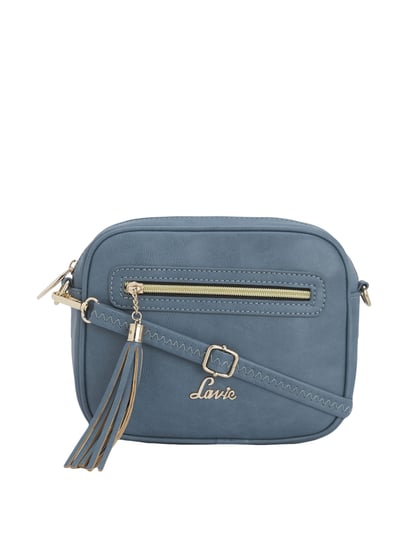 Buy Lavie Rigel Blue Solid Medium Sling 