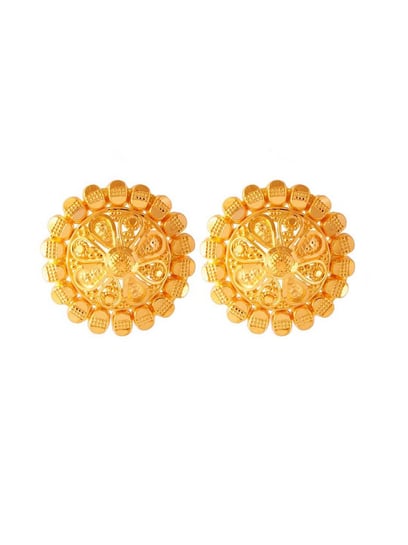 Dainty Love 22K Gold Earrings