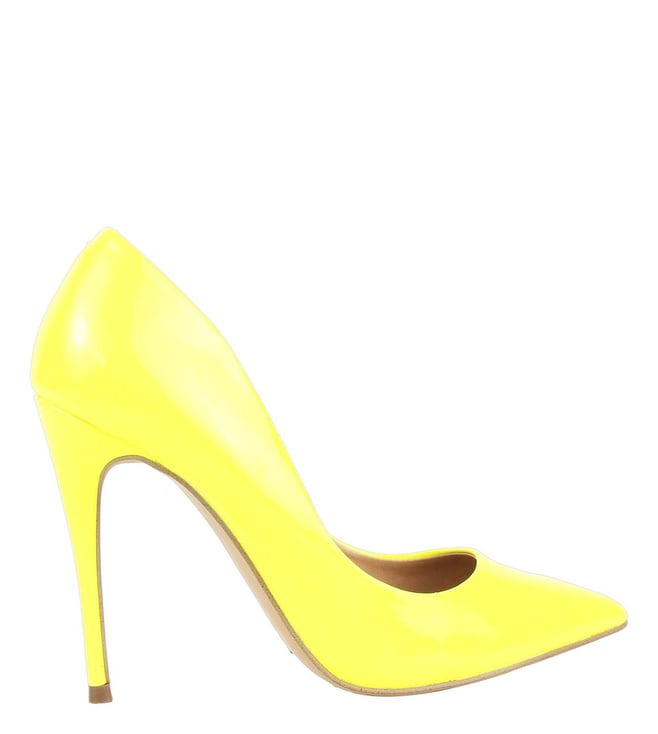 yellow neon pumps