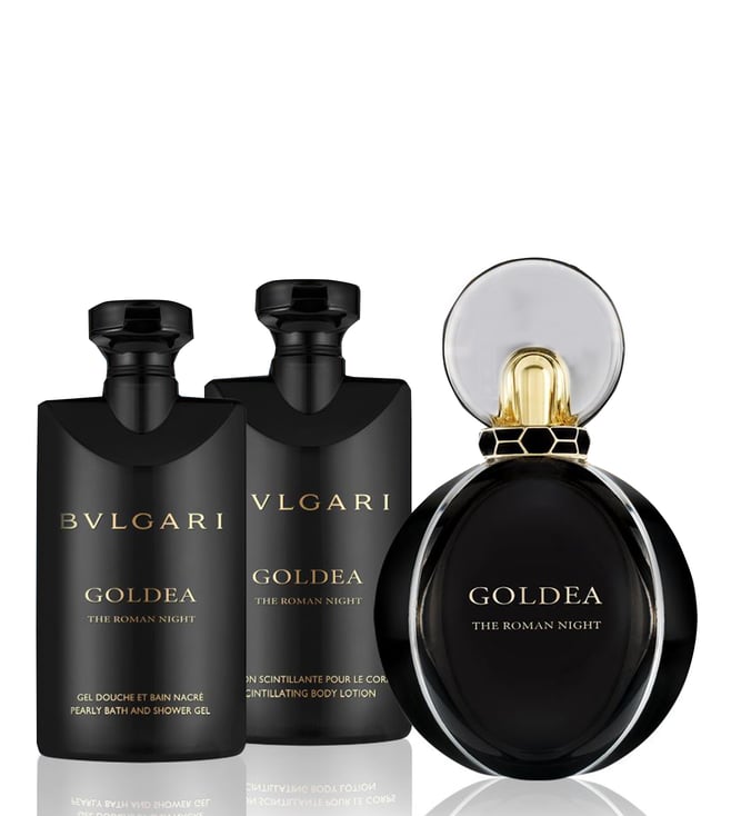 Buy Bvlgari Goldea The Roman Night Gift Set For Women Online Tata Cliq Luxury