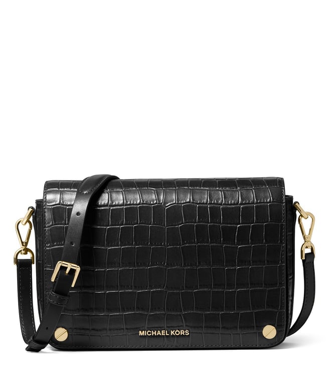 Buy MICHAEL Michael Kors Black Jet Set Travel Messenger Bag for Women  Online @ Tata CLiQ Luxury