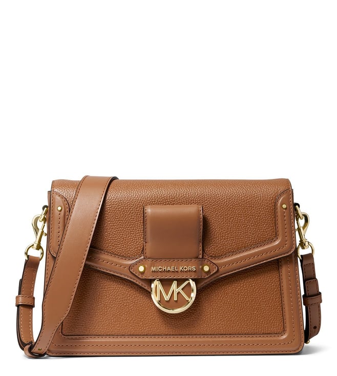 Buy MICHAEL Michael Kors Luggage Jessie Medium Shoulder Bag for Women Online Tata CLiQ Luxury