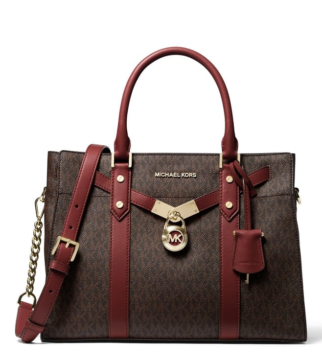 Buy MICHAEL Michael Kors Nouveau Hamilton Medium Satchel for Women