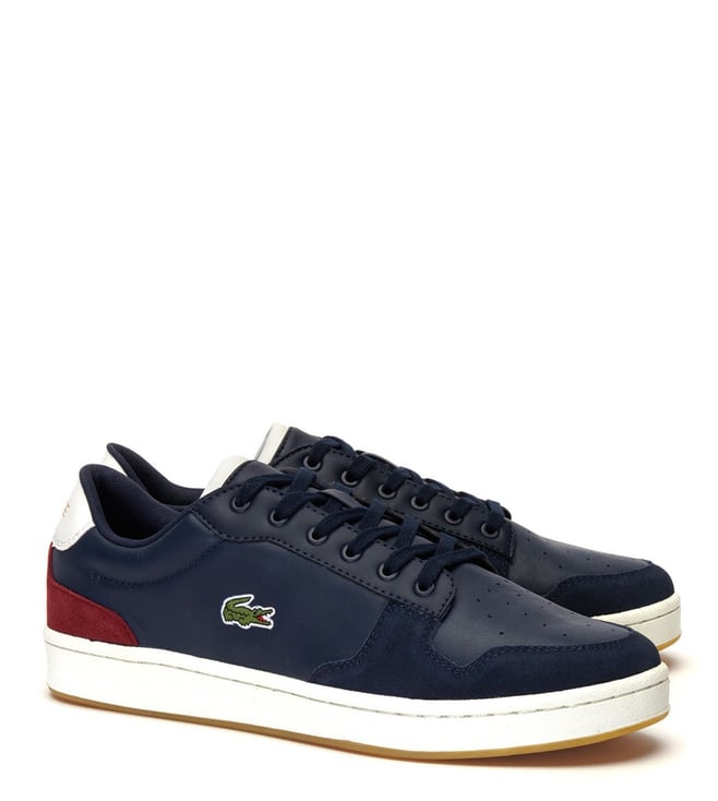 lacoste white europa trainers