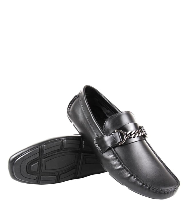 black steve madden loafers