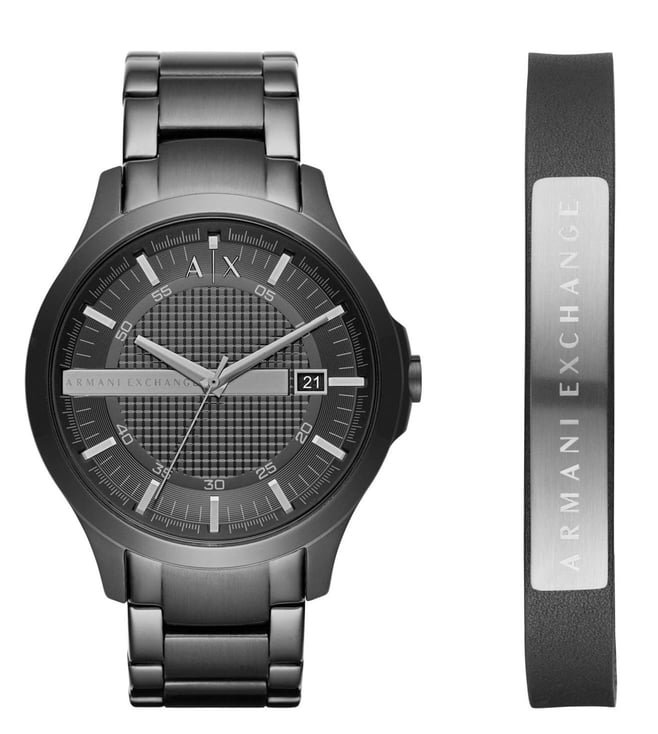 Buy Armani Exchange AX7101 Hampton Watch With Bracelet - Gift Set Online @  Tata CLiQ Luxury