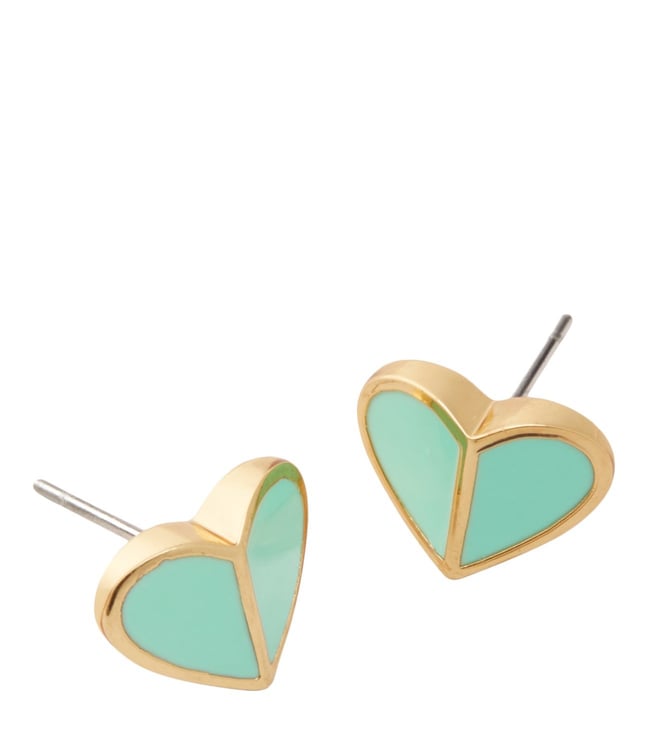 Buy Kate Spade Heritage Heart Mint Stud Earrings for Women Online @ Tata  CLiQ Luxury