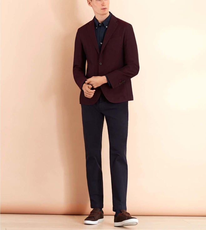 Buy Brooks Brothers Red Fleece Open Red RF Slim Fit Sport Coat for Men