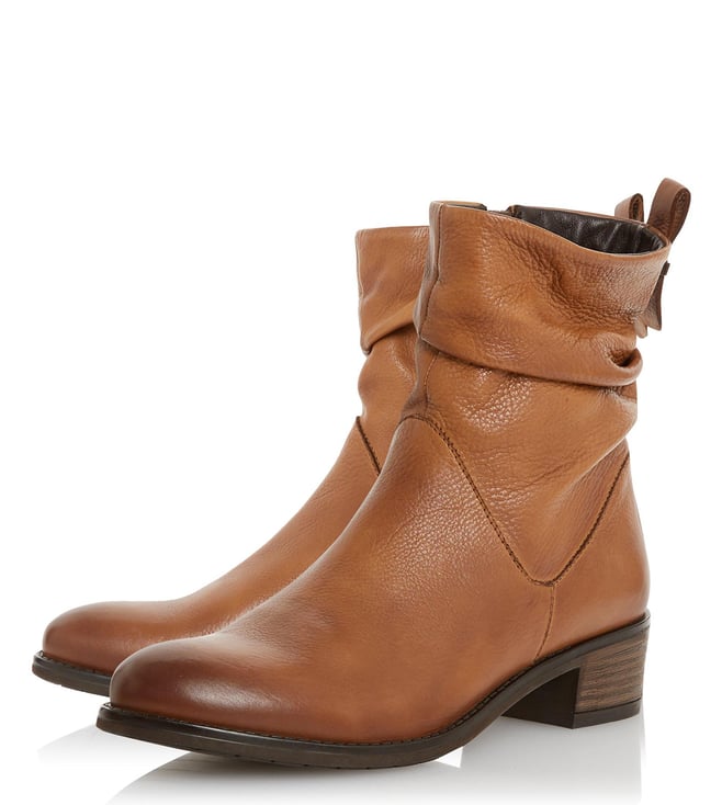 dune ruched ankle boots