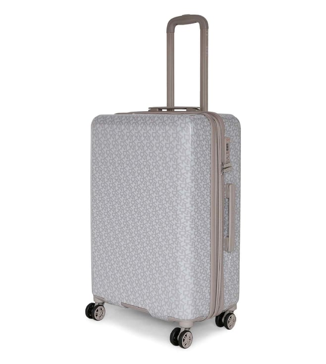 dkny suitcase white