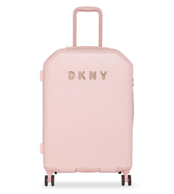 Buy DKNY ALLORE Pink Color Hard Luggage Trolly Cabin 20 Inches Online Tata CLiQ Luxury