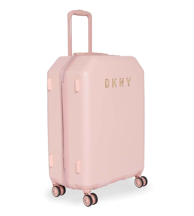 pink suitcase trolley