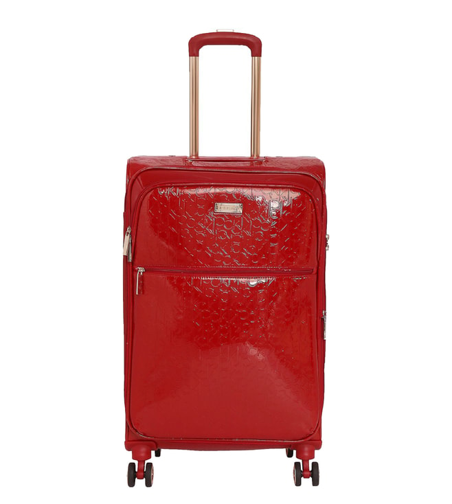Buy Calvin Klein Red Impression Small Carry-On Trolley Online @ Tata CLiQ  Luxury