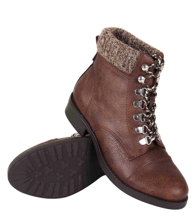 steve madden mocha boots