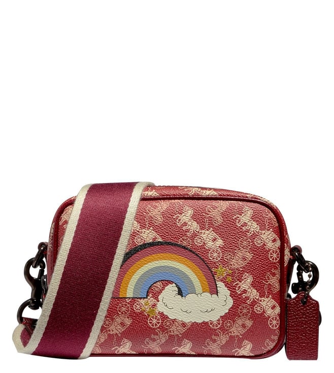 Buy Coach Red Rainbow Medium Camera Cross Body Bag for Women Online @ Tata  CLiQ Luxury