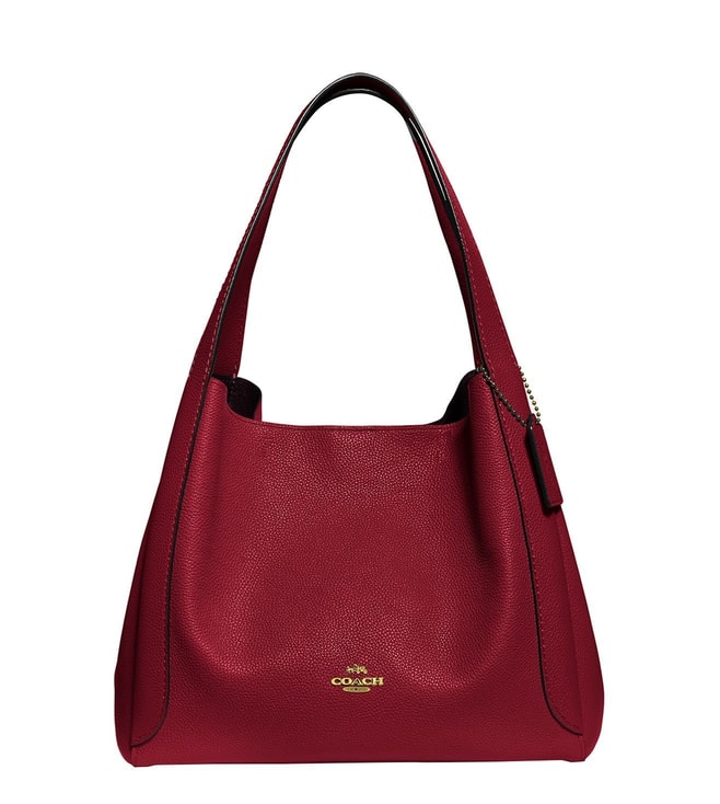 Buy Coach Red Hadley Medium Hobo Bag for Women Online @ Tata CLiQ