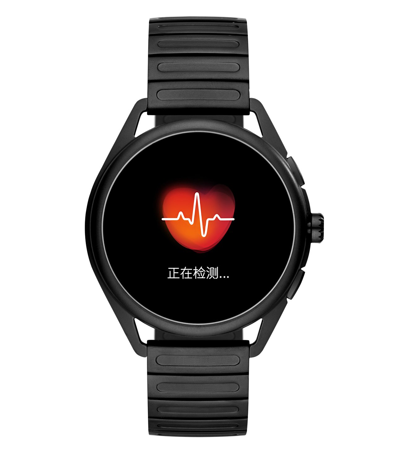 emporio armani orange strap watch
